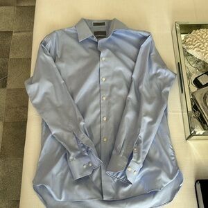 Light blue dress shirt.